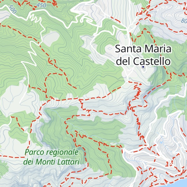 Map of Rifugio Del Cevere