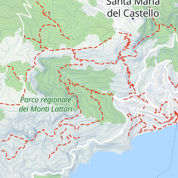 Map of Rifugio Capo D'acqua