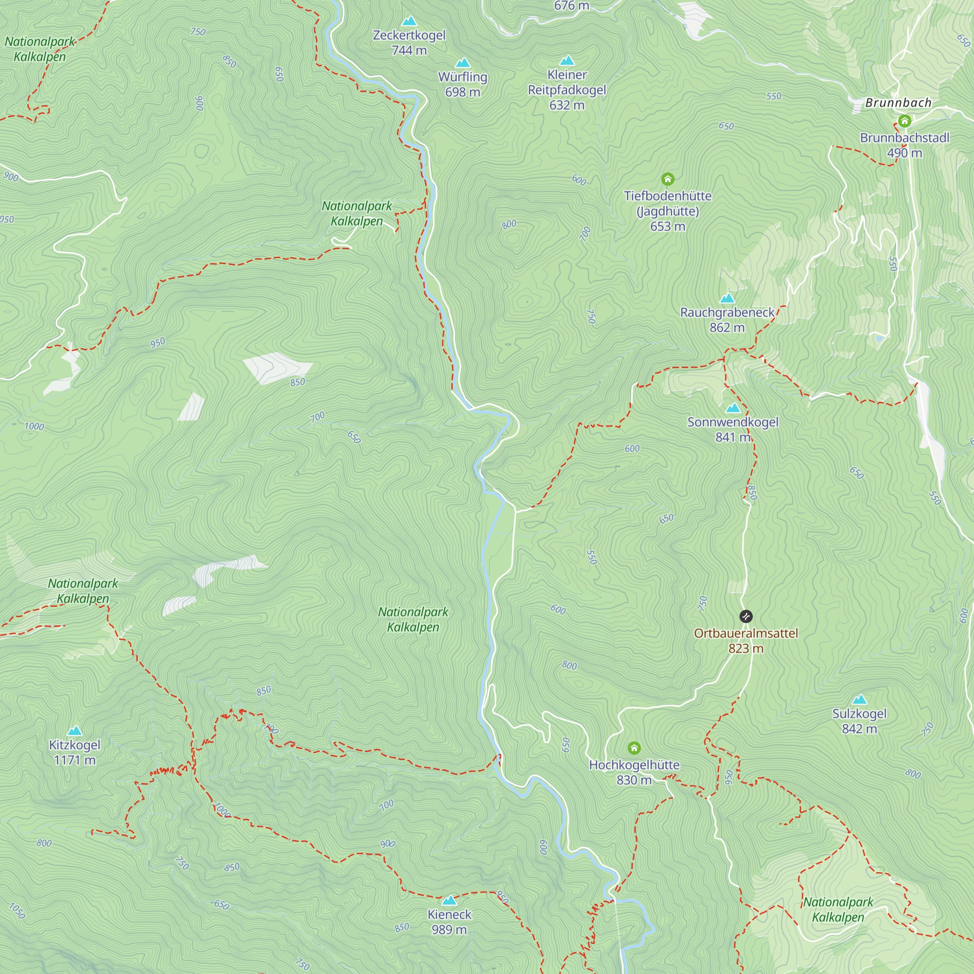 Kleine Klaushütte map