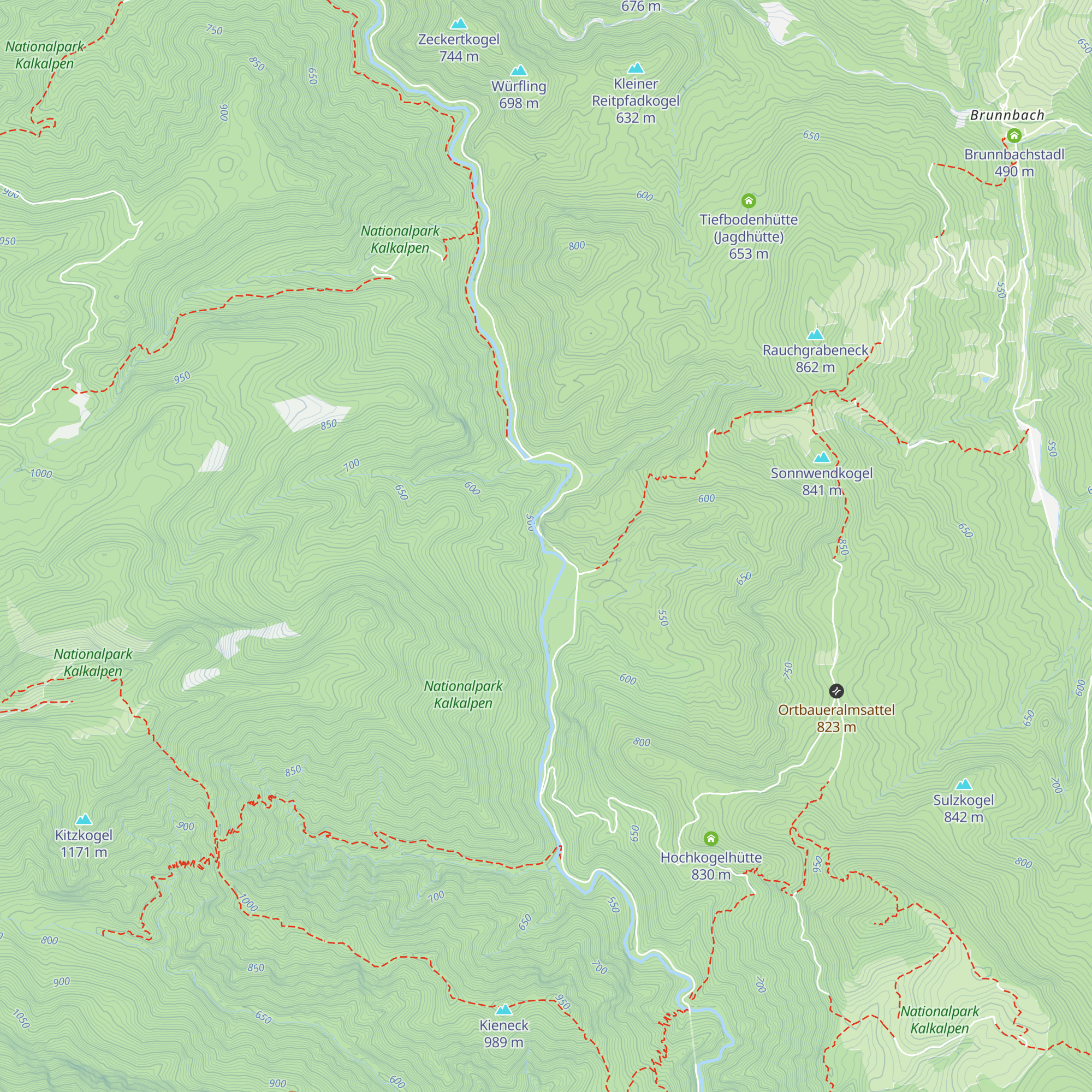 Kleine Klaushütte map