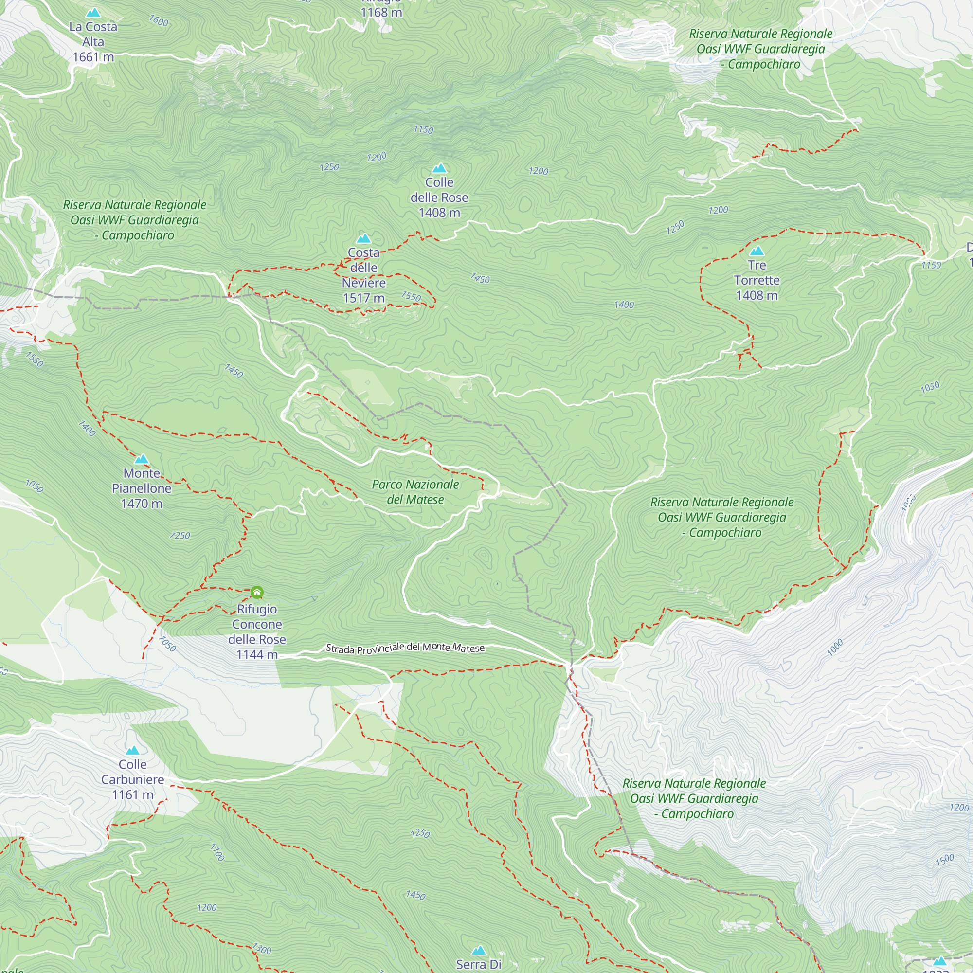 Rifugio Ecocampus Valle di Santa Maria map