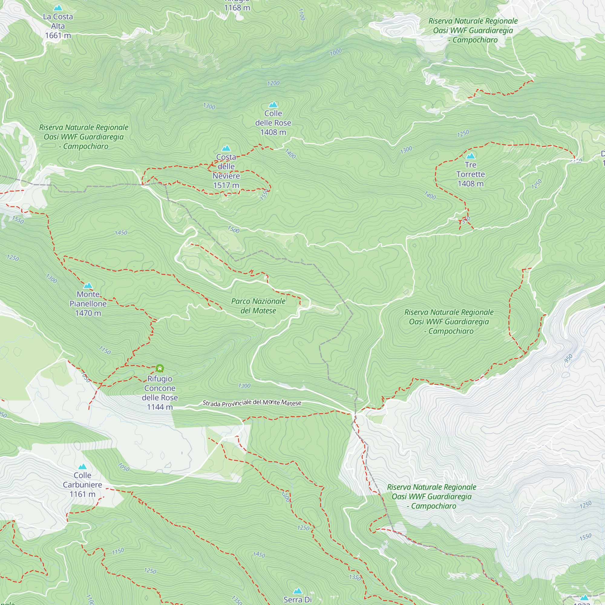 Rifugio Ecocampus Valle di Santa Maria map