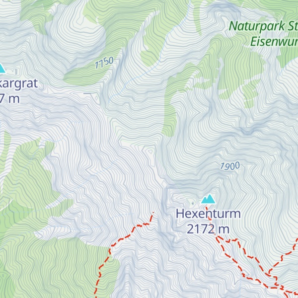 Map of Ennstalerspitze