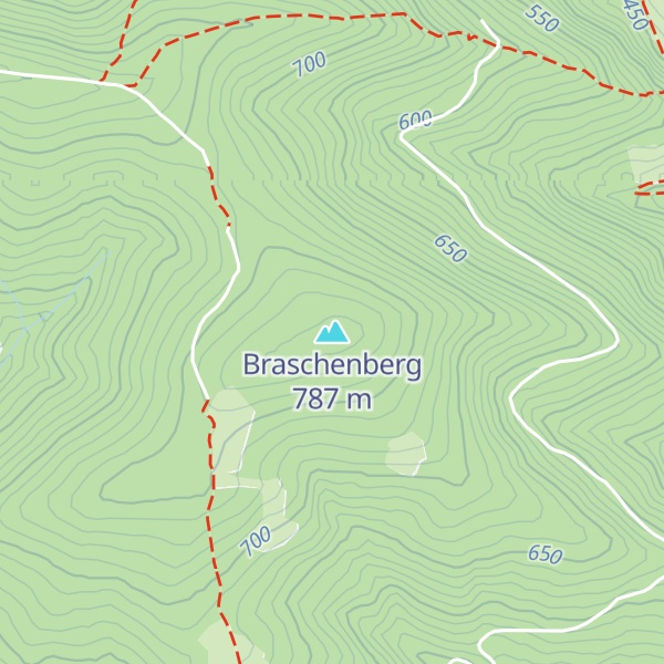 Map of Braschenberg