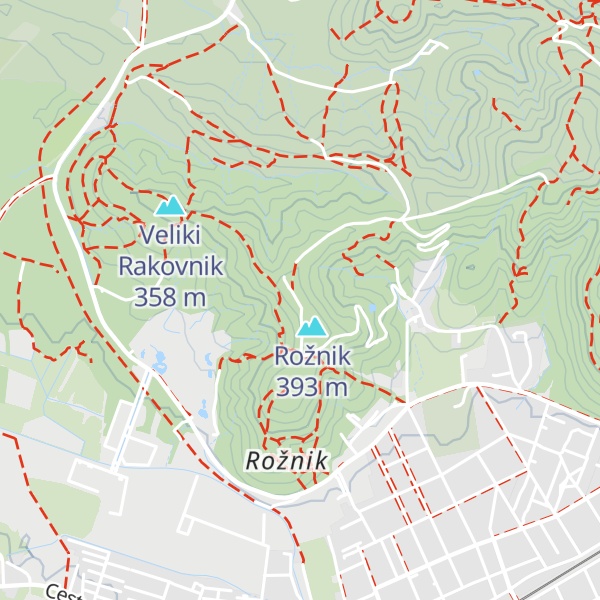 Map of Gostilna Rožnik