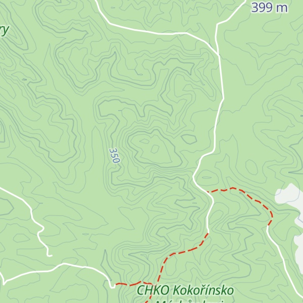 Map of Číř