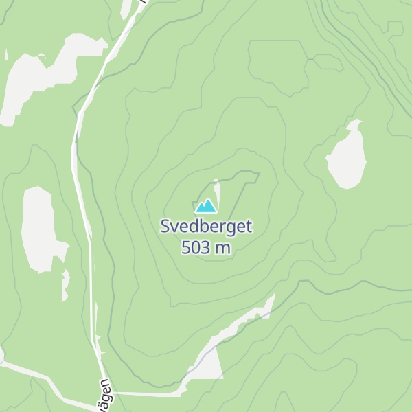 Map of Svedberget