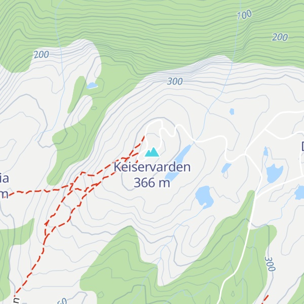Map of Keiservarden