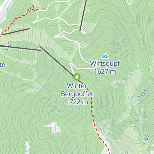 Map of Winter Bergbuffet