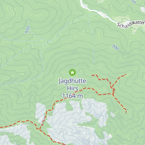 Map of Jagdhütte Hirs
