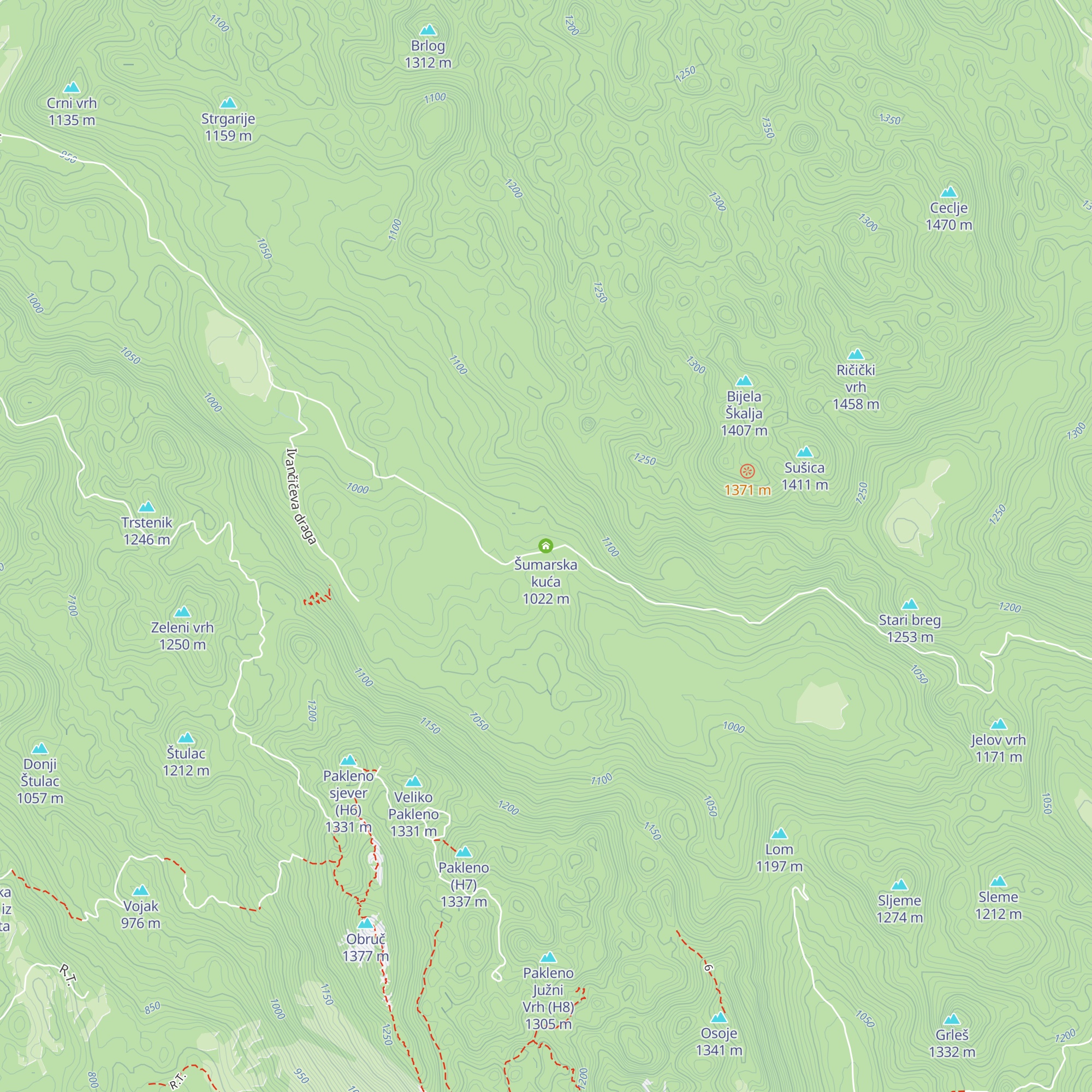 Šumarska kuća map
