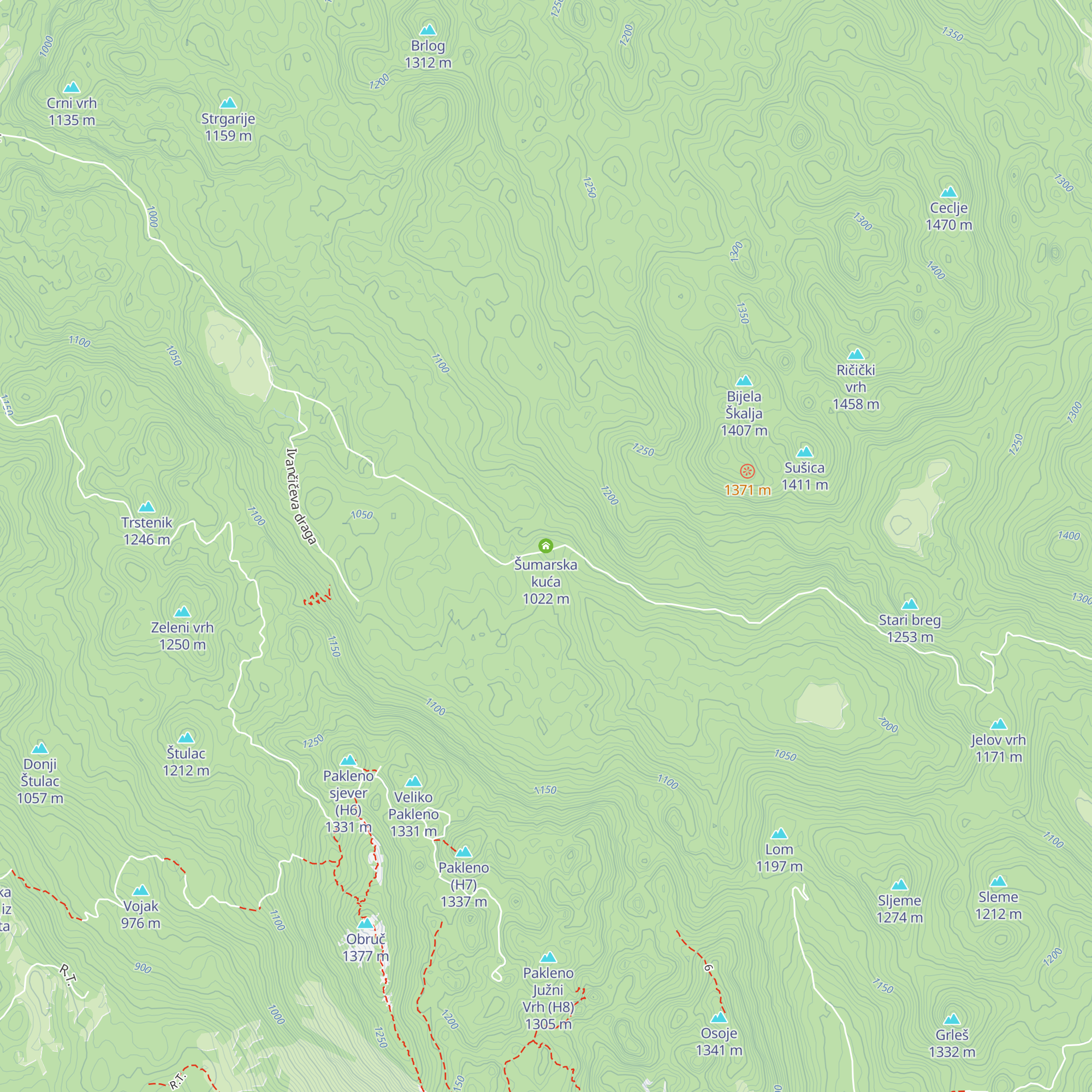 Šumarska kuća map