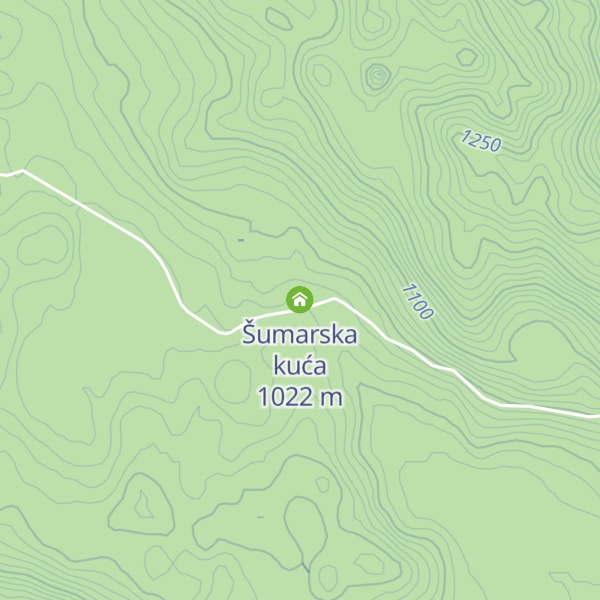 Map of Šumarska kuća