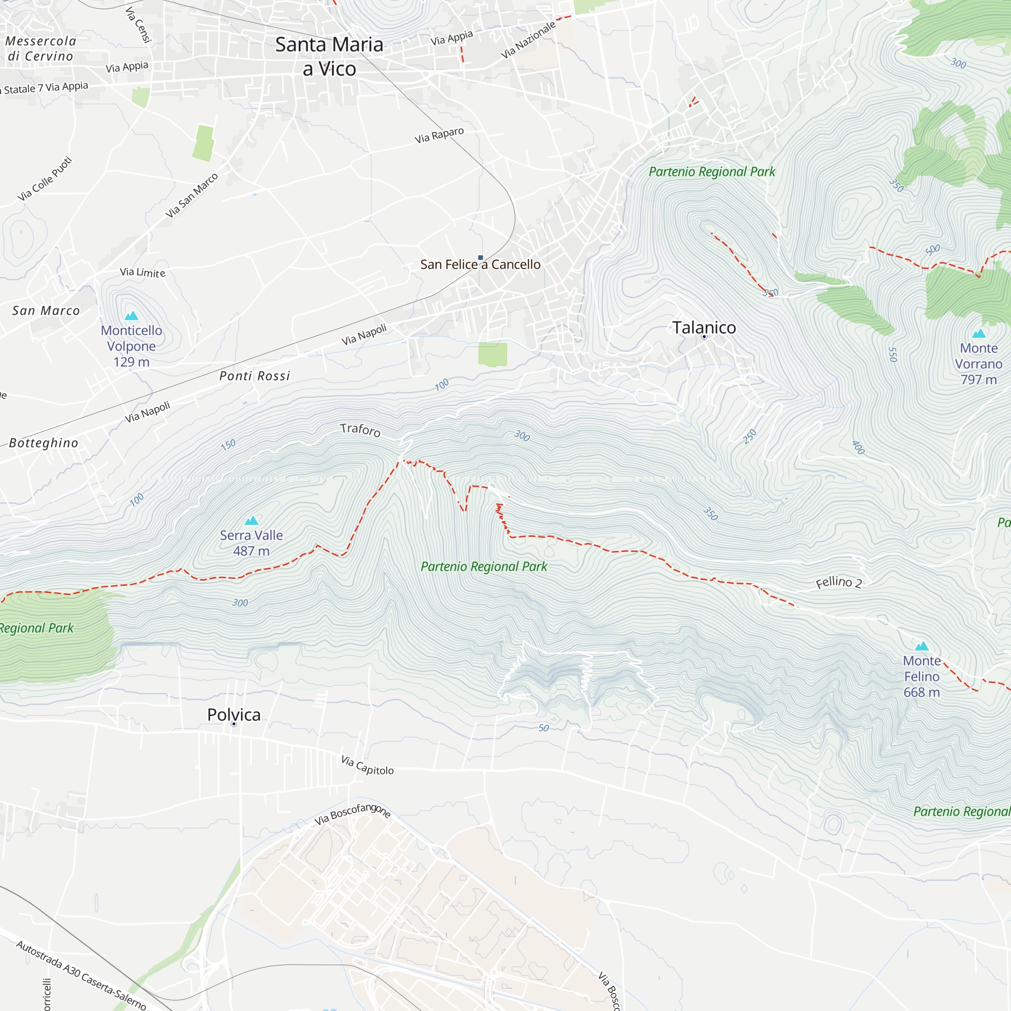 Capanna map
