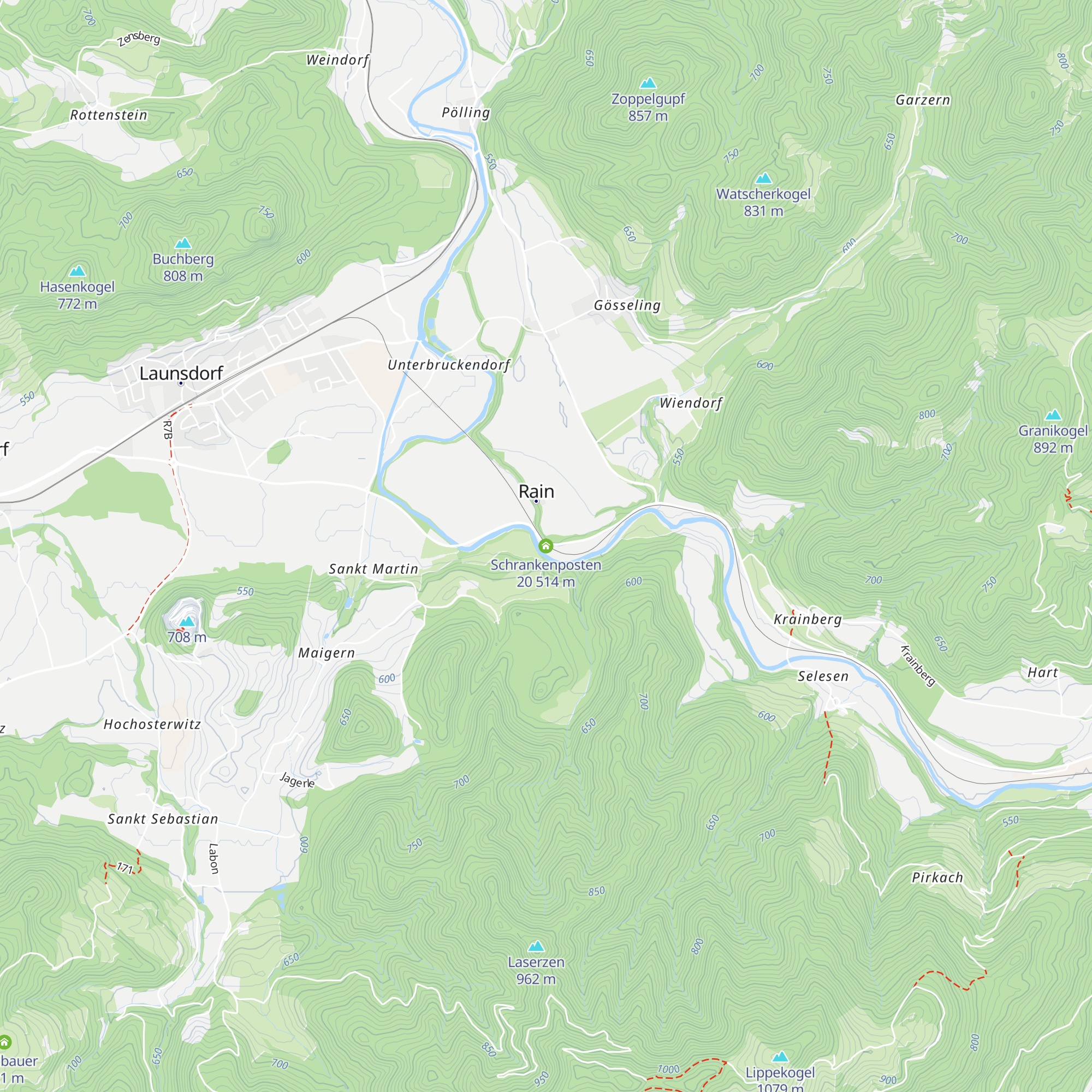 Schrankenposten 20 map