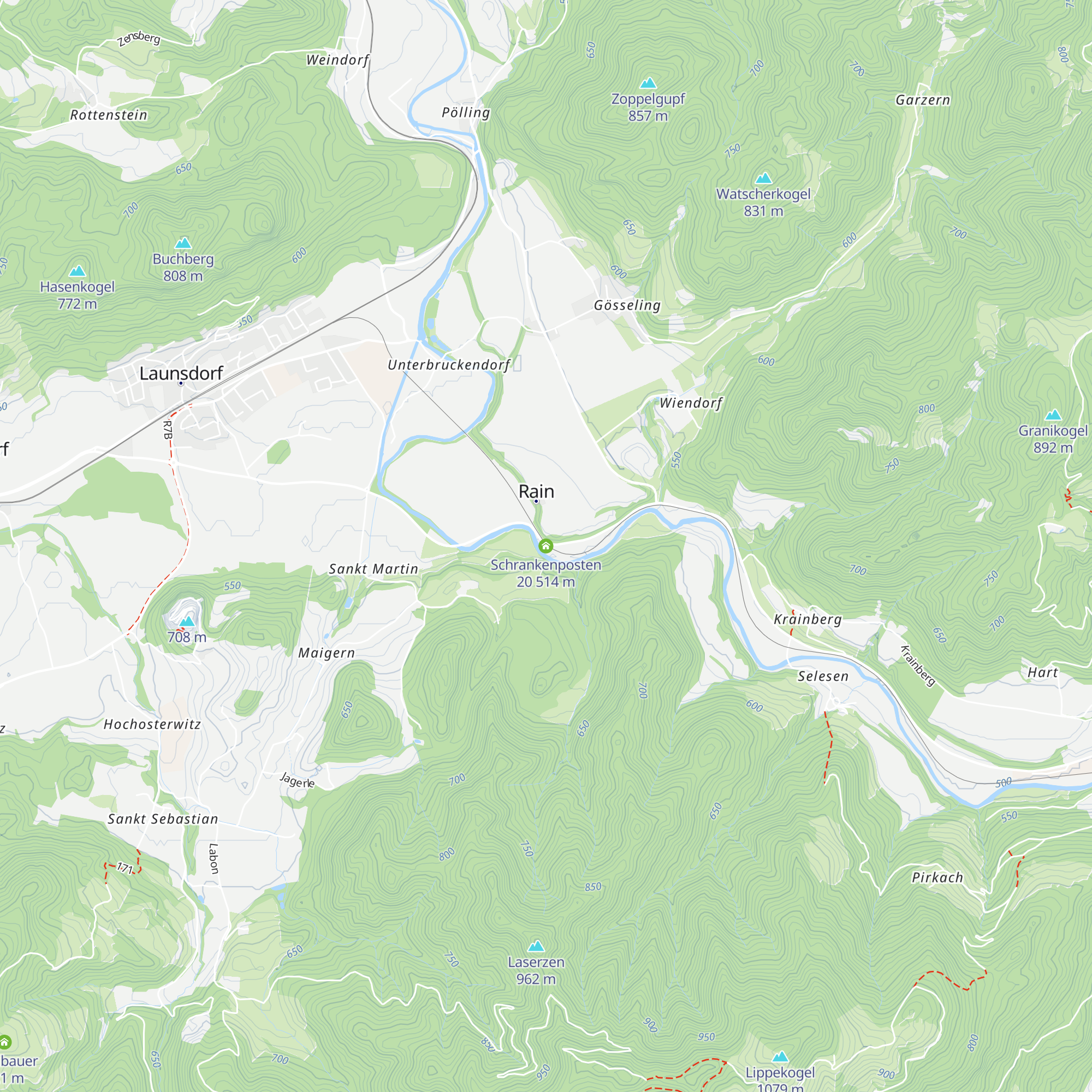 Schrankenposten 20 map