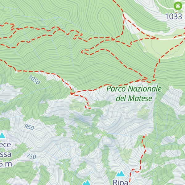 Map of Monte Monaco di Gioia