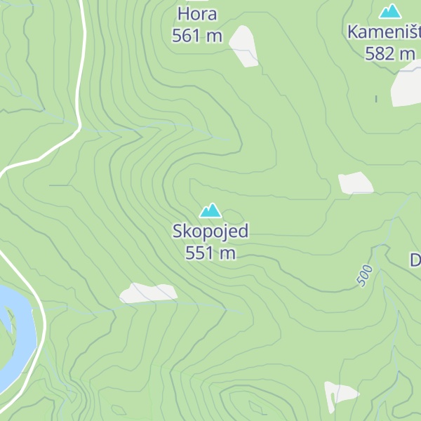 Map of Skopojed