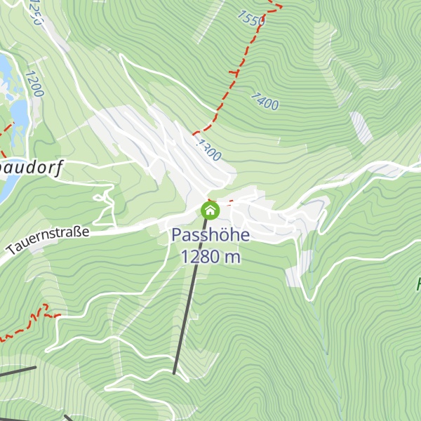Map of Passhöhe