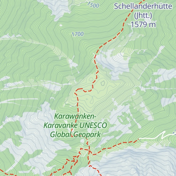 Map of Kleinobir / Mali Obir