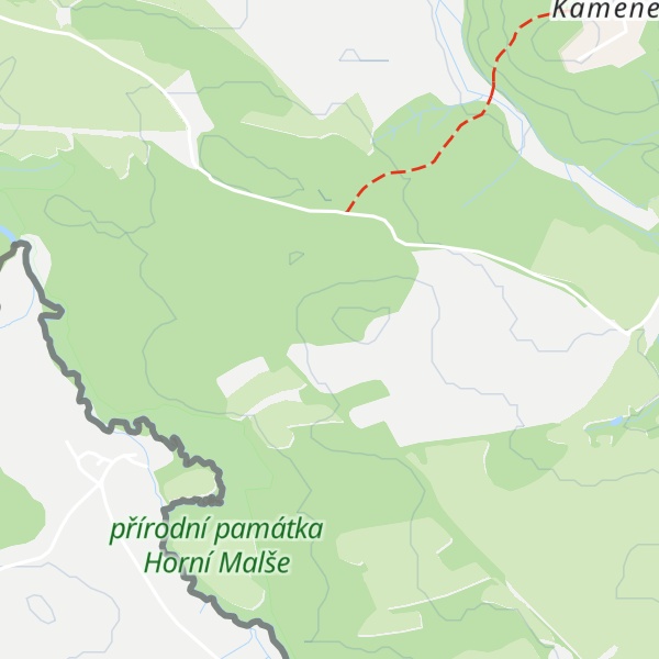 Map of (U tří bab) [Dolní Dvořiště-Tichá]