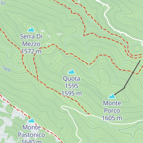 Map of Quota 1595