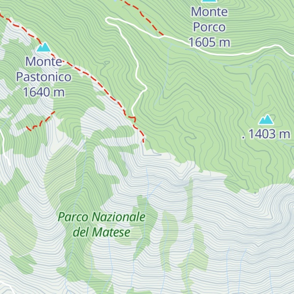 Map of Monte Pesco Lombardo