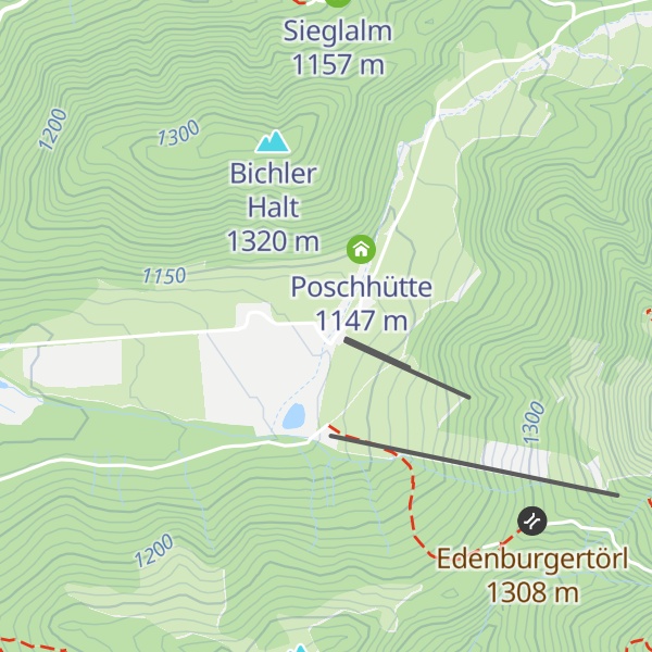 Map of Sportalm Kaiserau