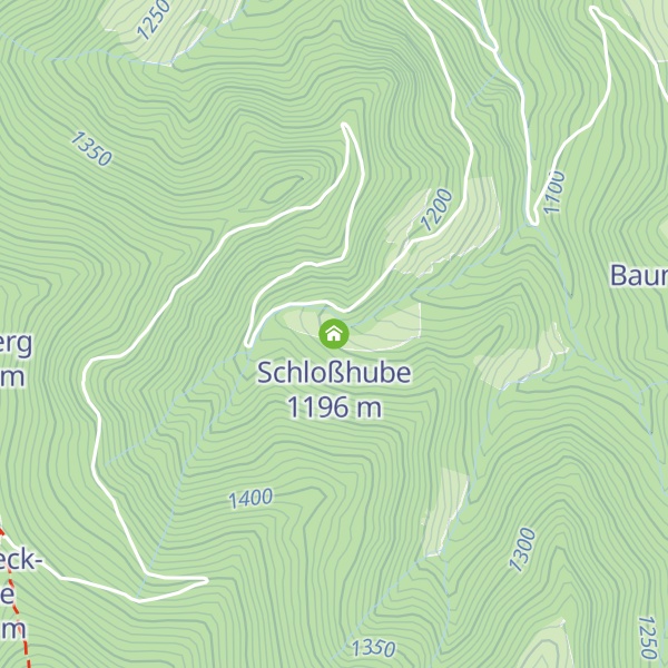 Map of Schloßhube