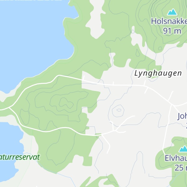 Map of Bjønnberget
