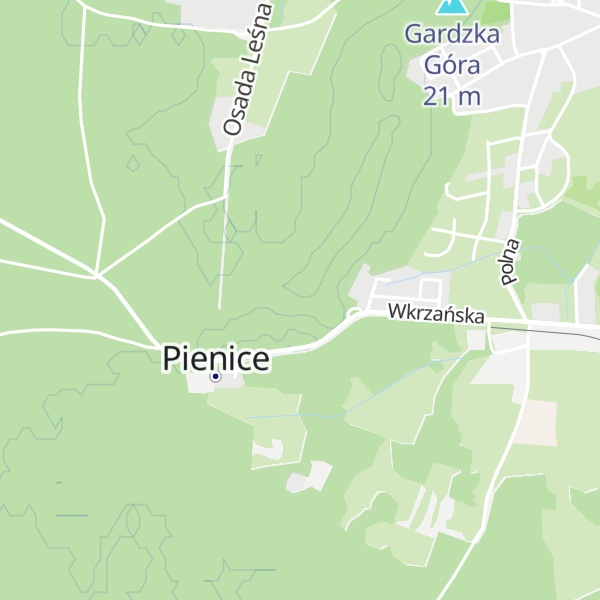 Map of Leśnogóra