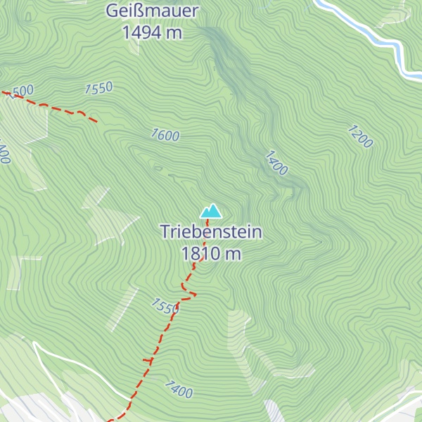 Map of Triebenstein