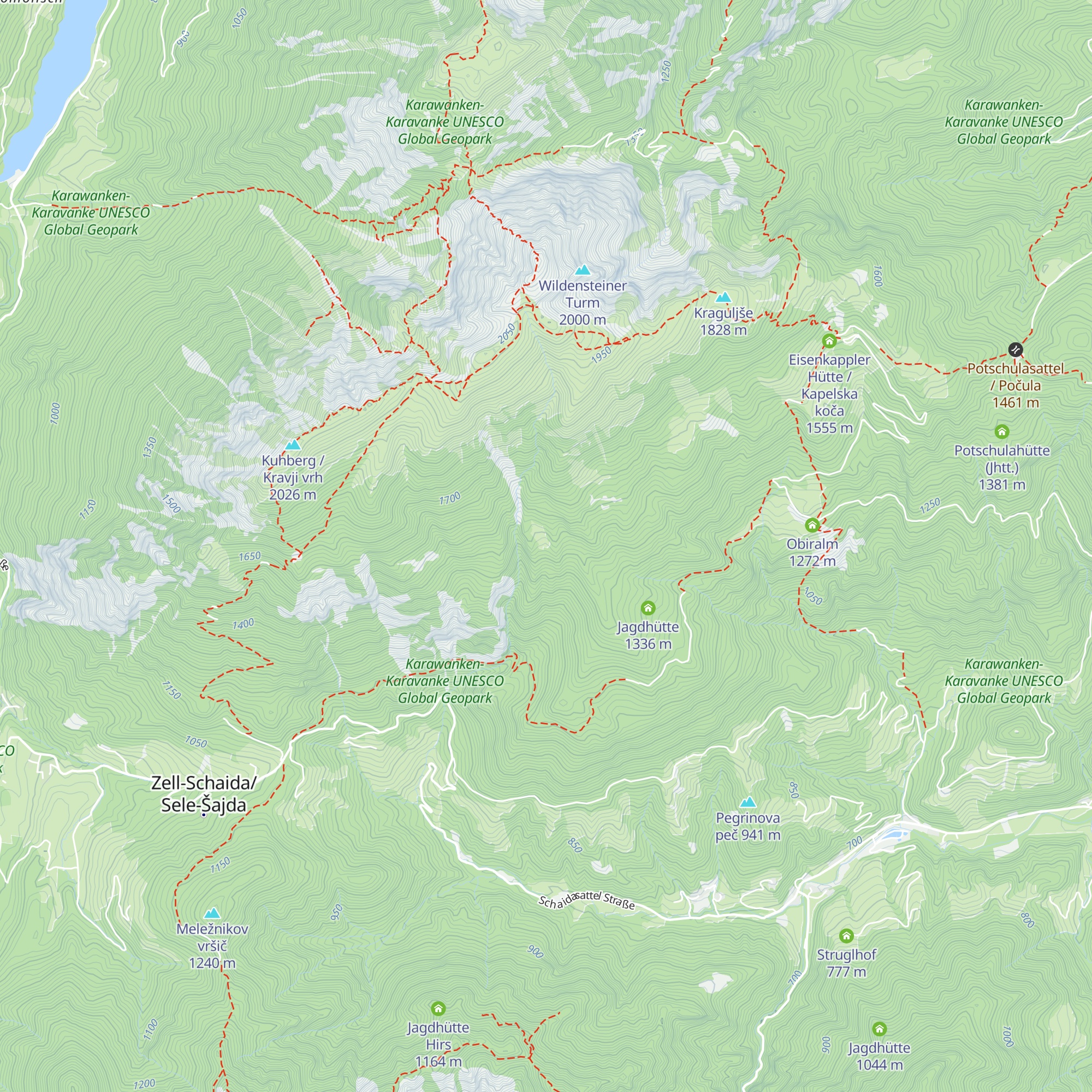 Hribernikhütte (Jhtt.) map
