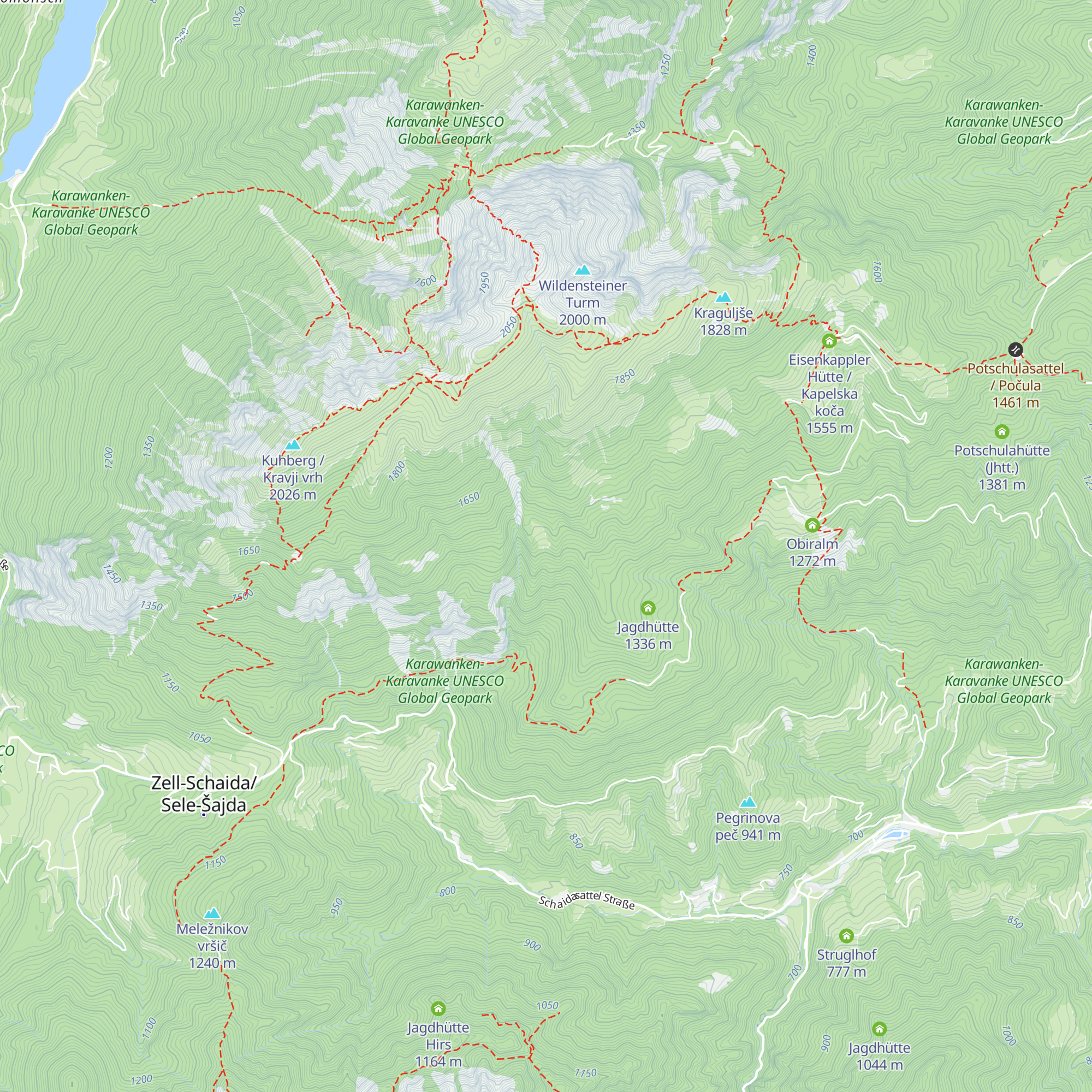 Hribernikhütte (Jhtt.) map