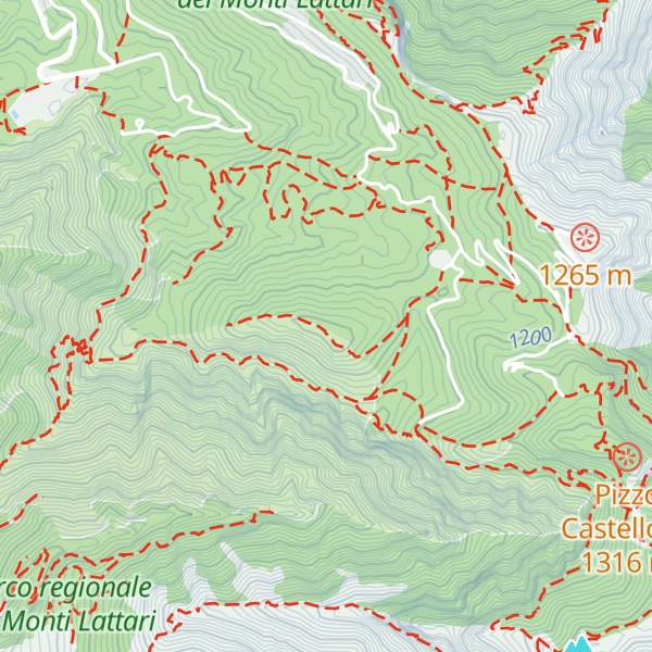 Map of Monte Cerasuolo