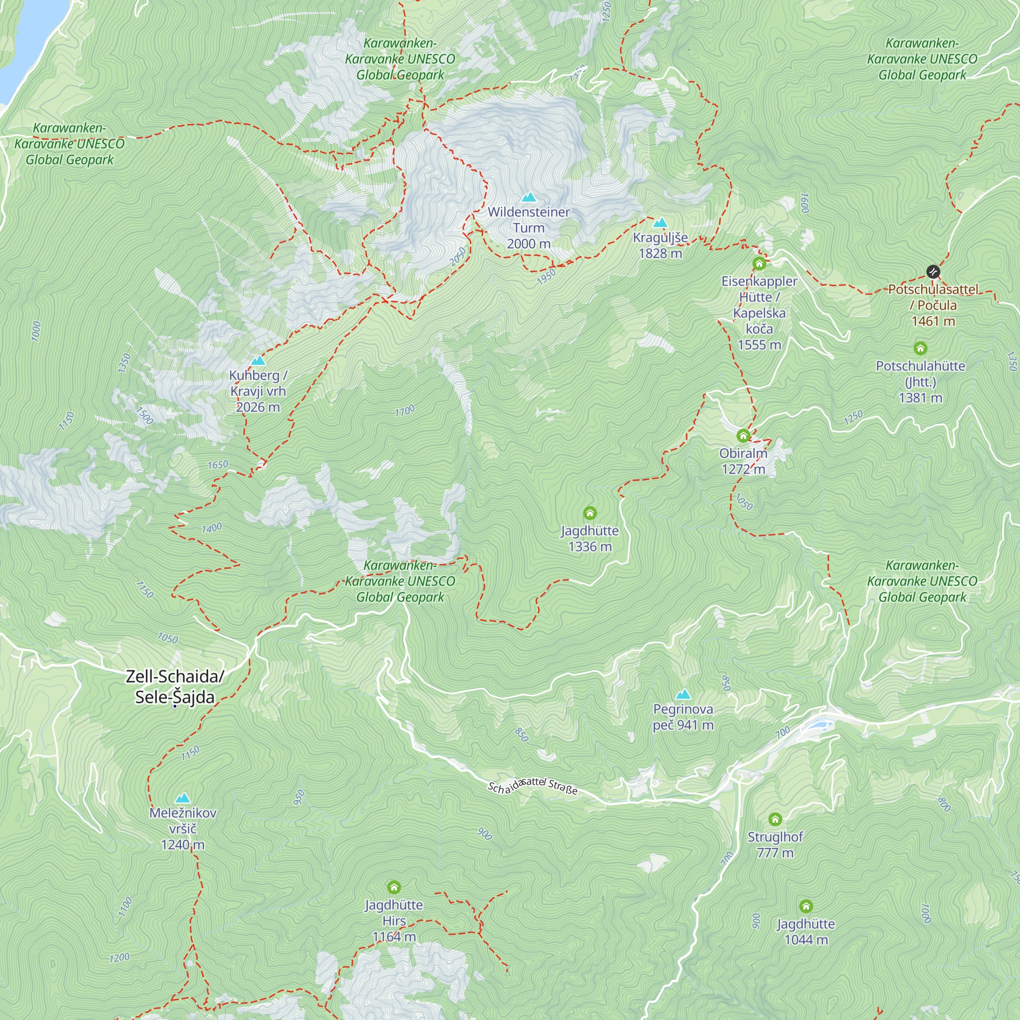 Jagdhütte map