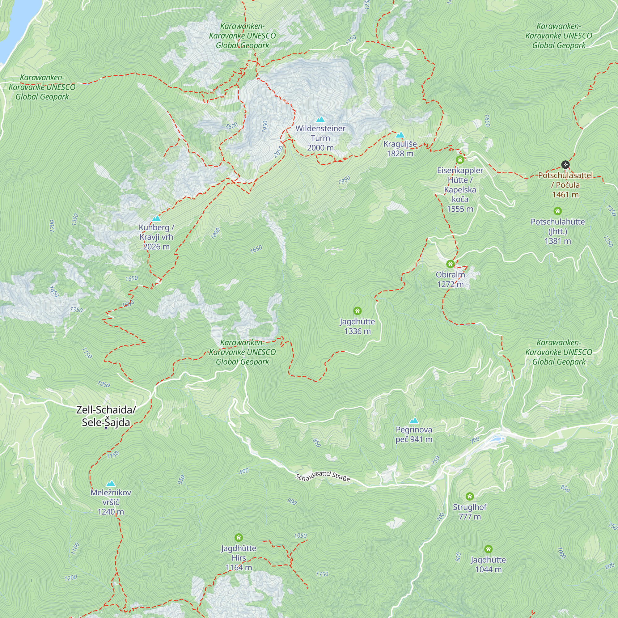 Jagdhütte map