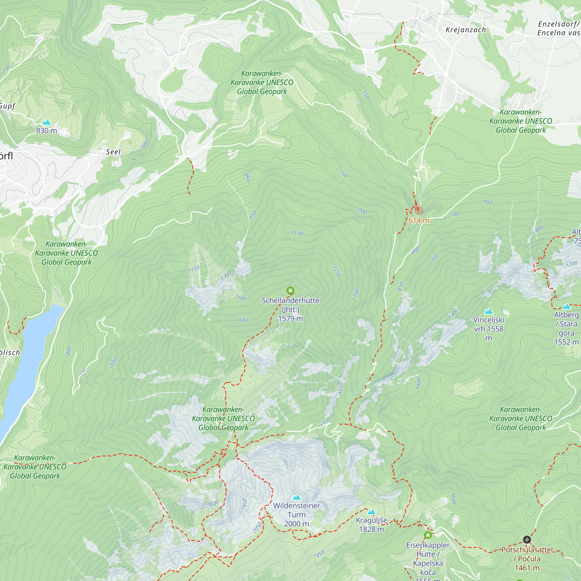 Schellanderhütte (Jhtt.) map