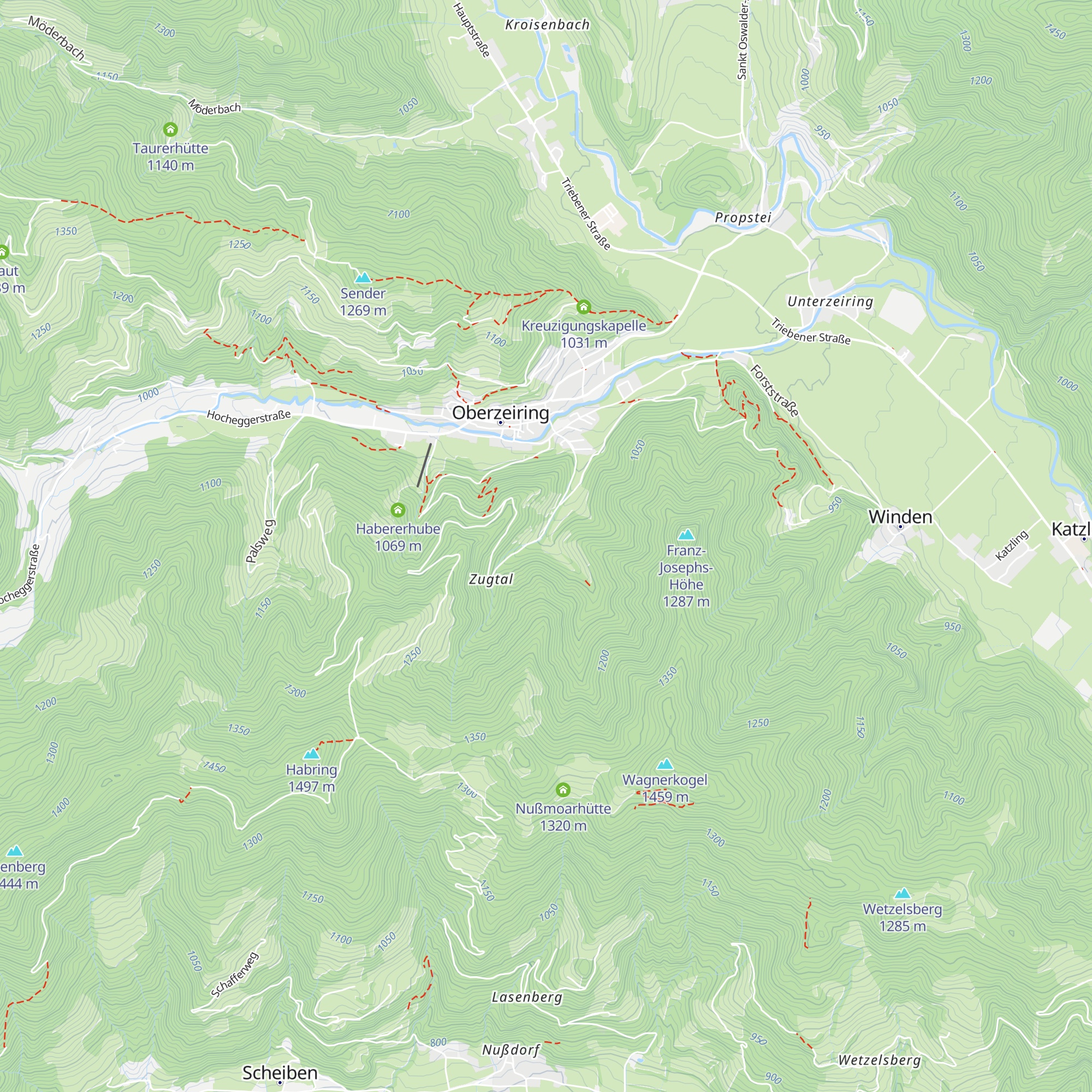 Neuperhube map