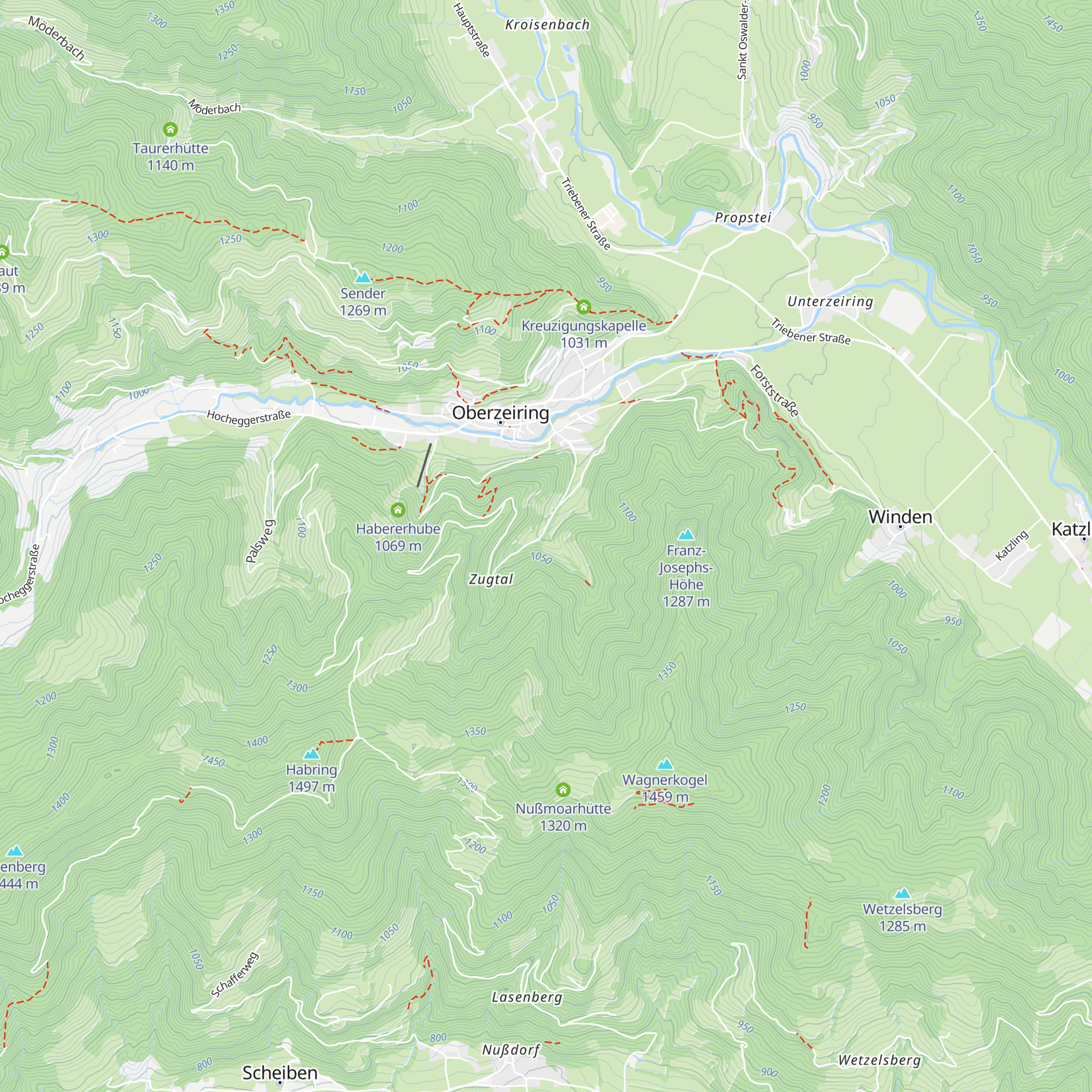 Neuperhube map
