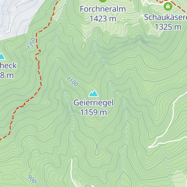 Map of Geierriegel