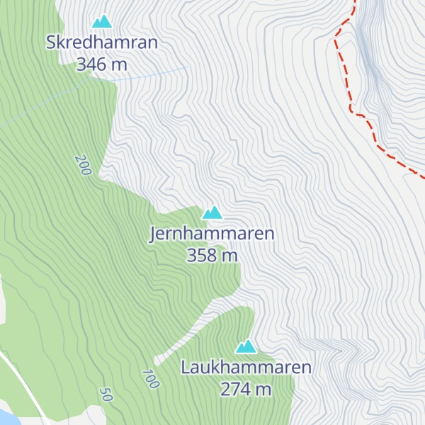 Map of Jernhammaren
