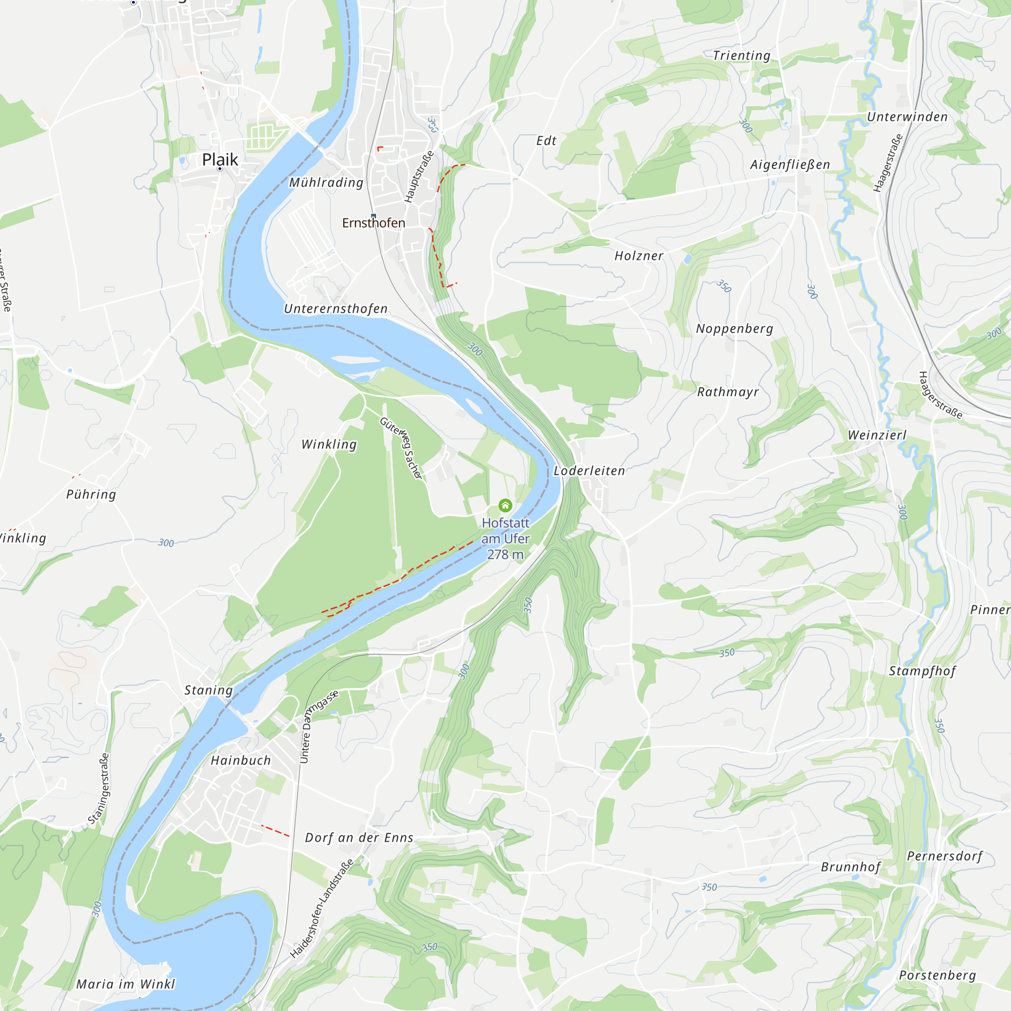 Hofstatt am Ufer map