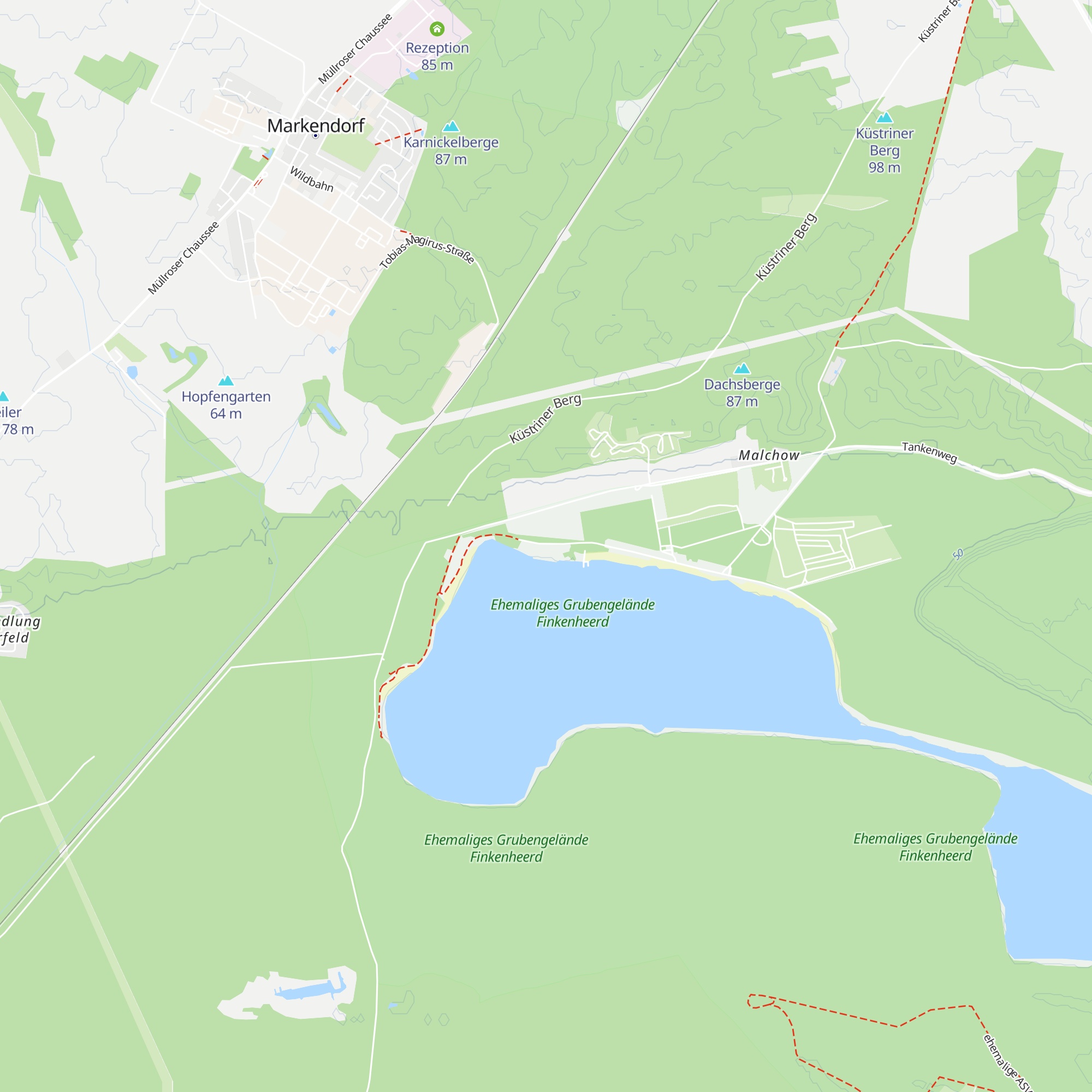 TC Poseidon Eisenhüttenstadt map
