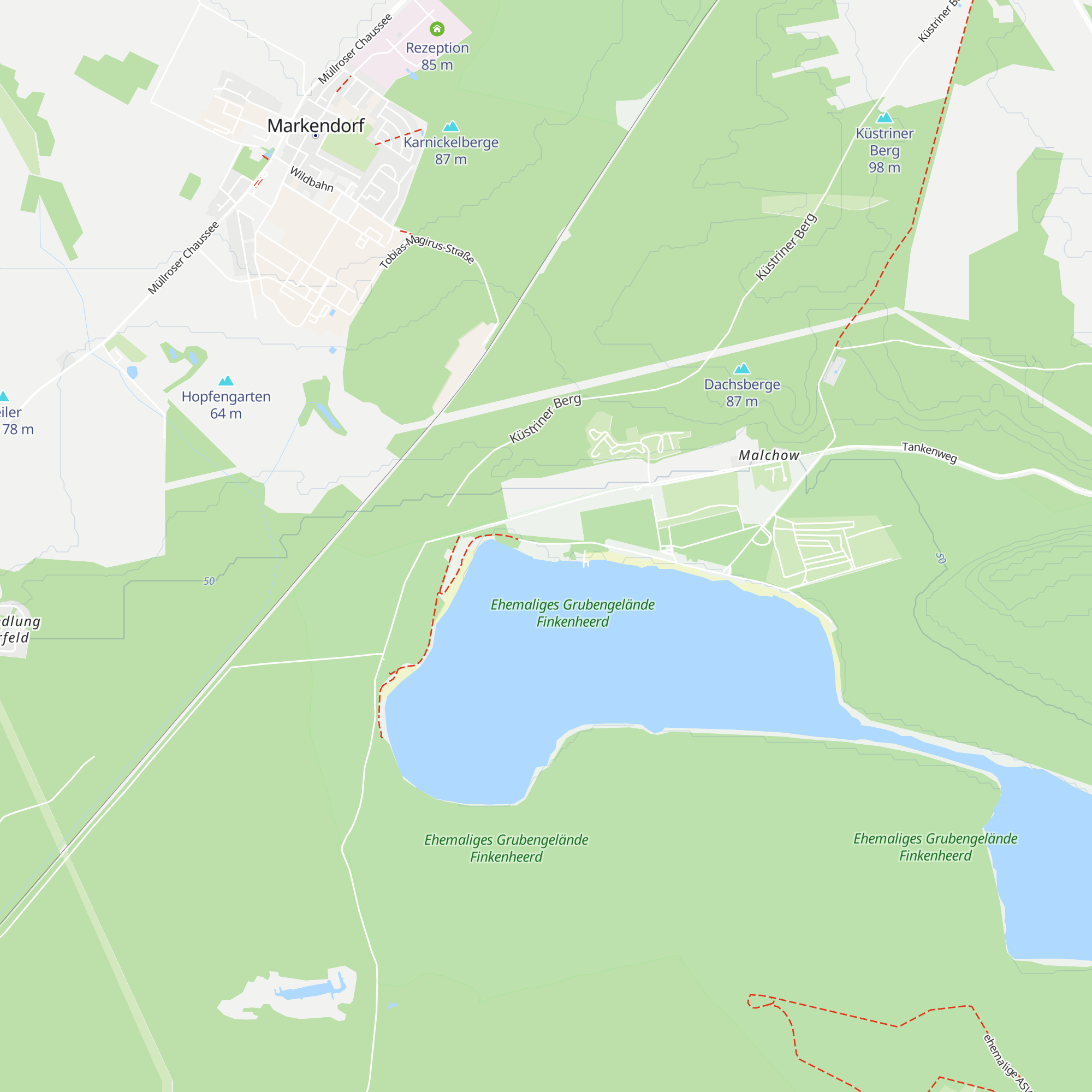 TC Poseidon Eisenhüttenstadt map