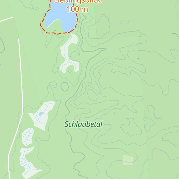 Map of Streit-Berg