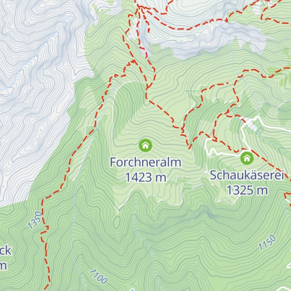 Map of Forchneralm