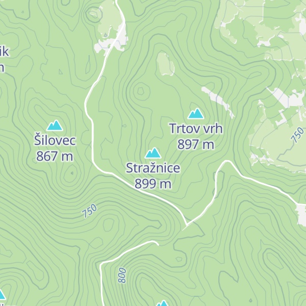 Map of Stražnice