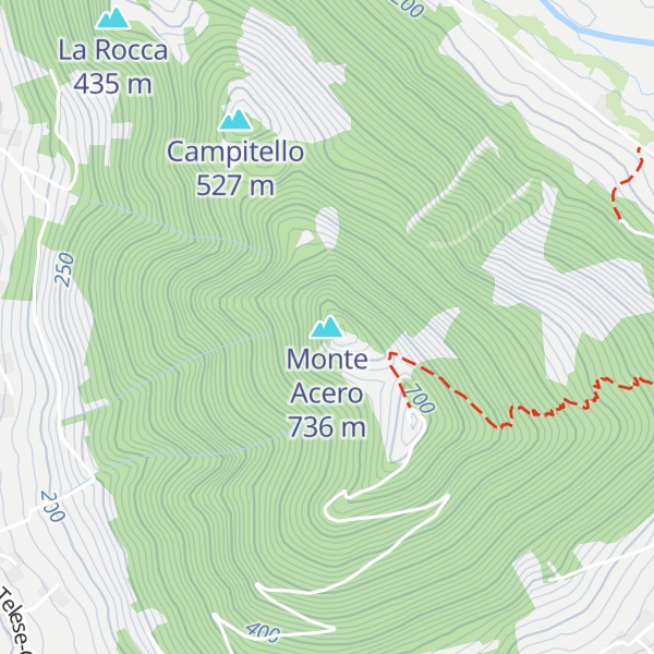 Map of Monte Acero