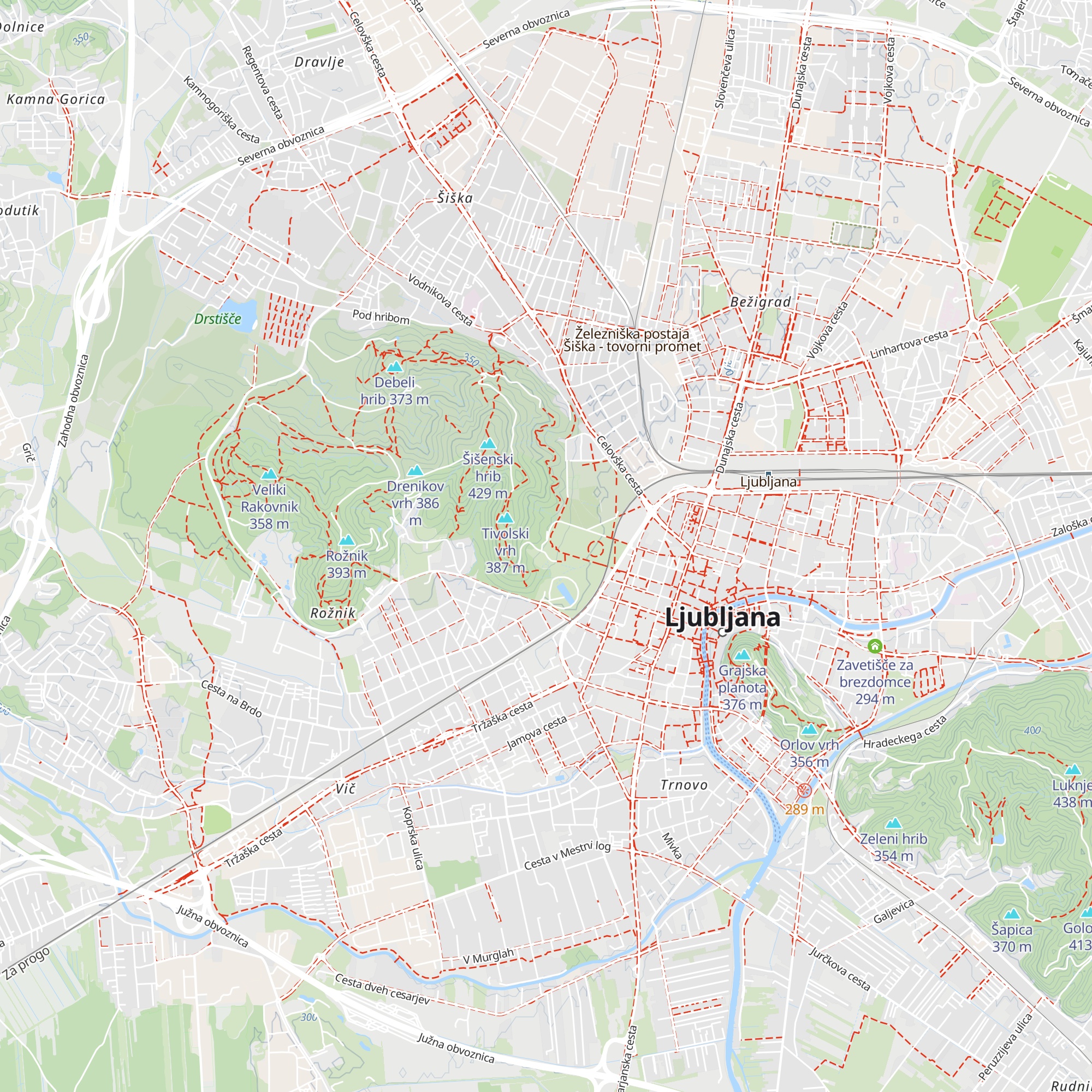 Caffe Bienale map